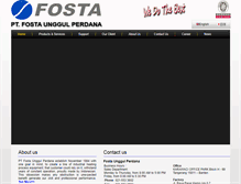 Tablet Screenshot of fosta-indonesia.com